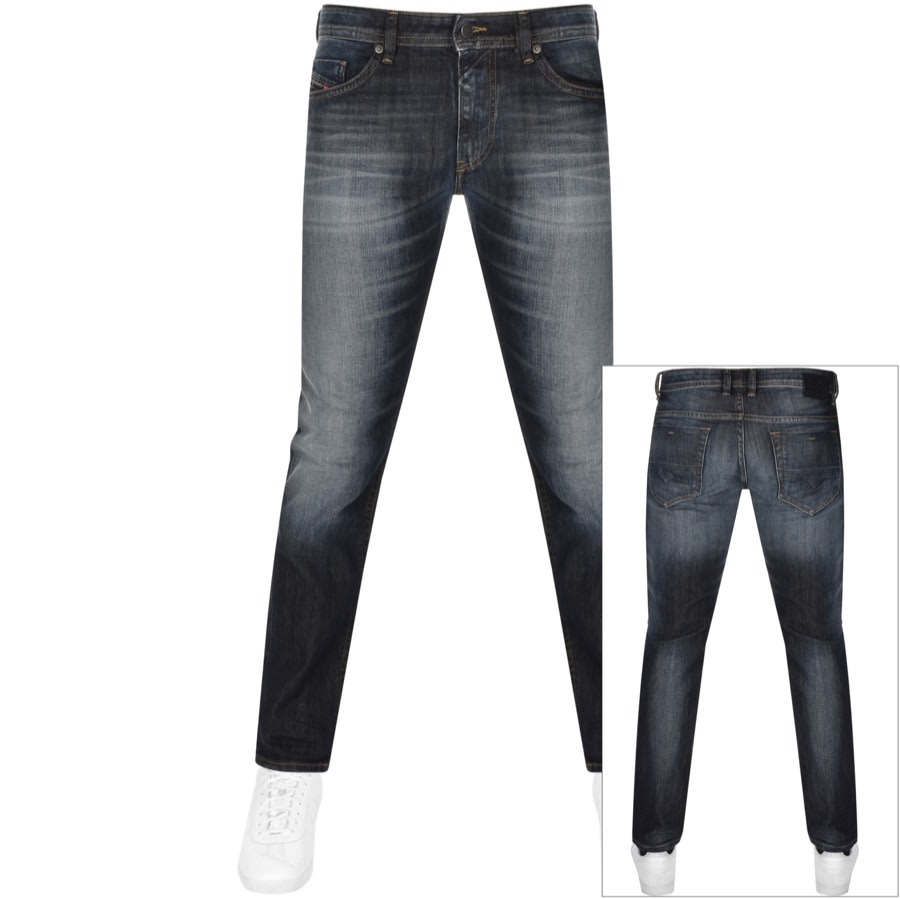 Alternative Image for ProductDiesel Thommer Slim Fit Jeans Navy1